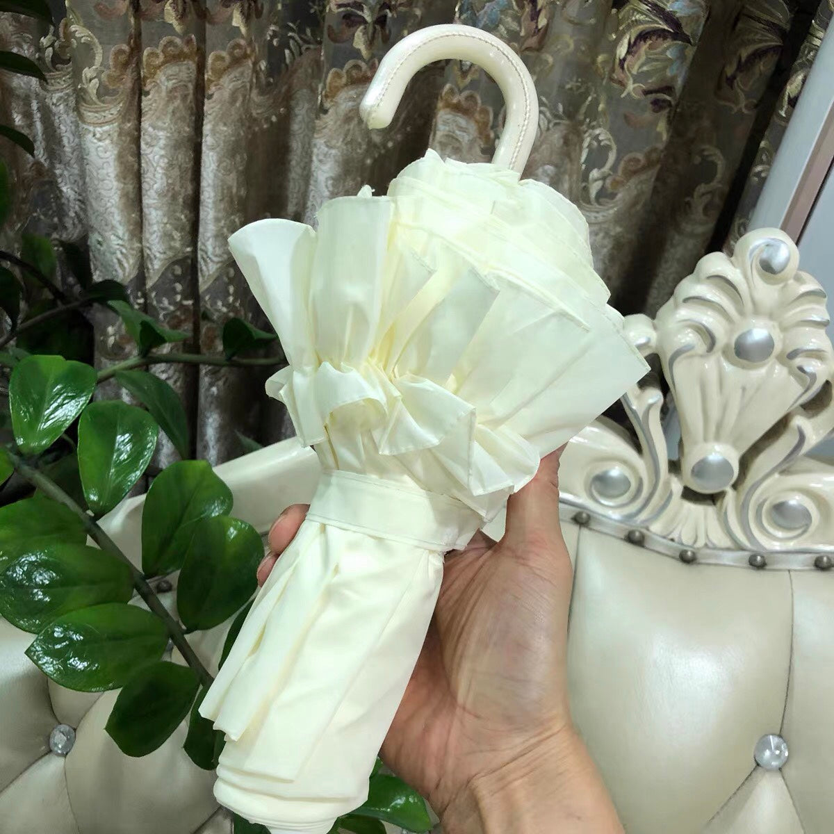 Fresh Flounce Foldable Princess Lolita Parasol 11850:127648