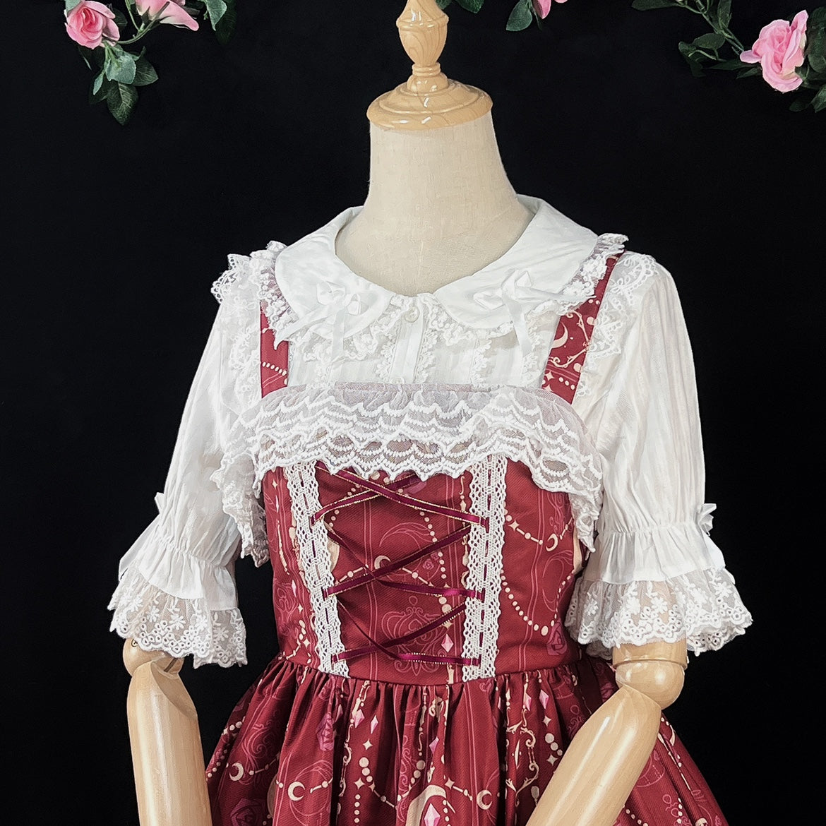 Summer Short Sleeve Cotton Lolita Blouse