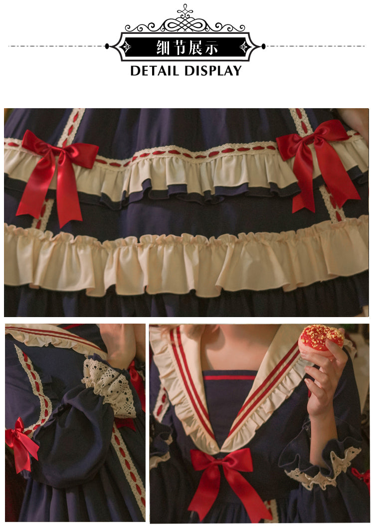 Eieyomi - Miss Betty - Vintage Princess Cotton Lolita OP Dress