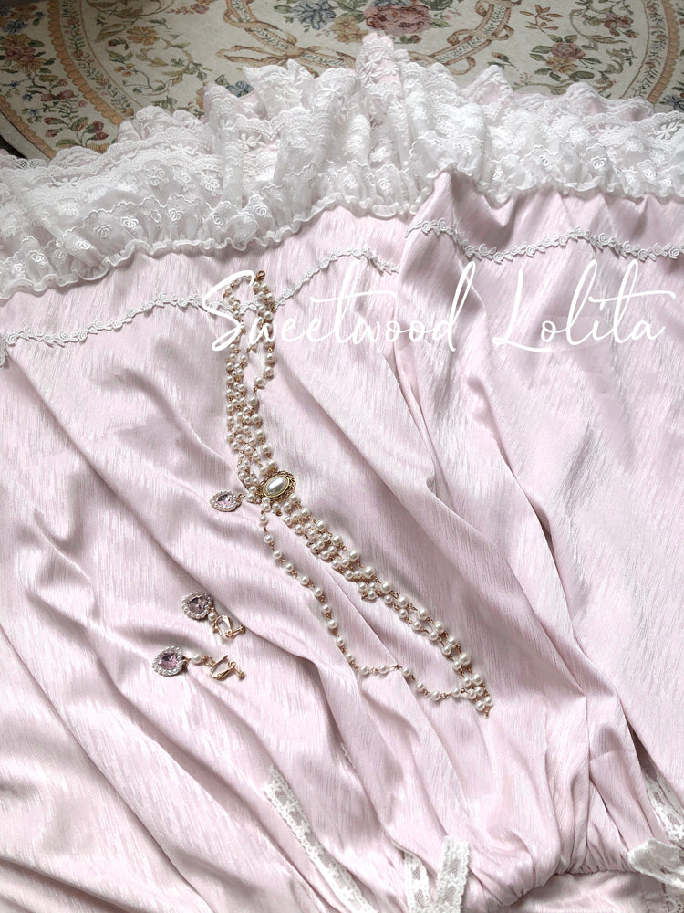 Sweet Wood - CLA Vintage French Lolita OP Dress 3802:20909