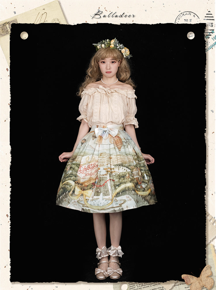 Balladeer - Watercolor Oil Painting Classic Lolita SK
