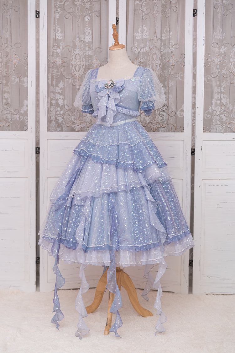 Fantastic Wind - Girl from the Deep Sea - KiraKira Chiffon Gauze Lolita OP