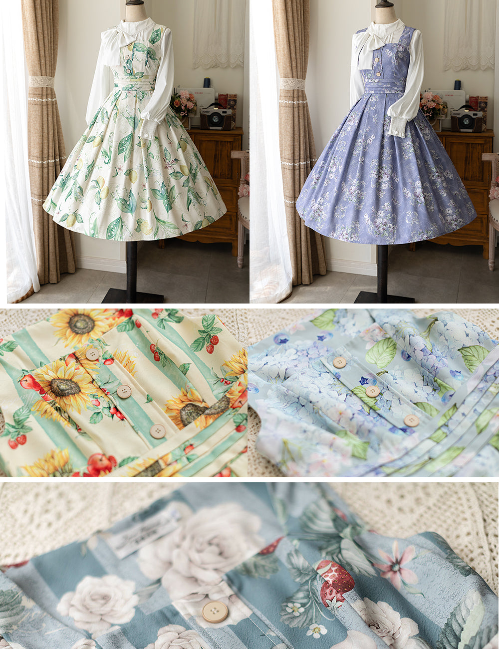 Forest Wardrobe - Basket of the Forest 2.0 - Flower Classic Dress 6746:71916