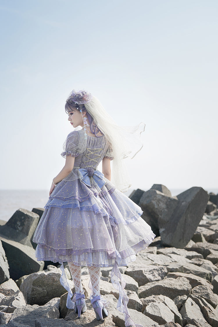 Fantastic Wind - Girl from the Deep Sea - KiraKira Chiffon Gauze Lolita OP