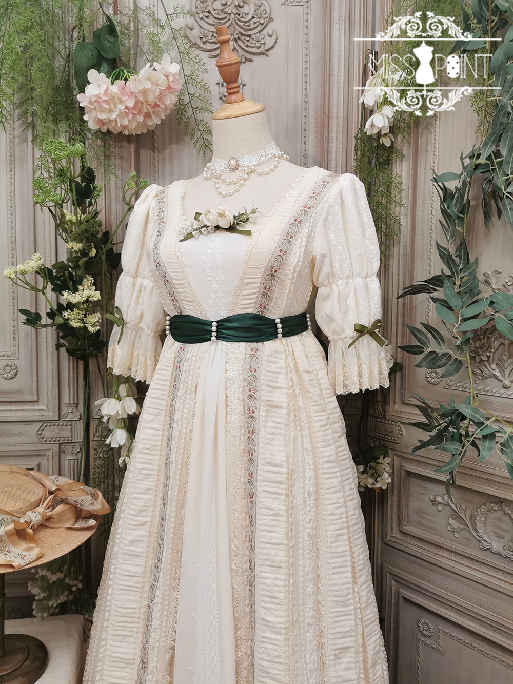 Miss Point~The Sally Gardens~Multicolors Ribbon Lolita Sash 8496:91396