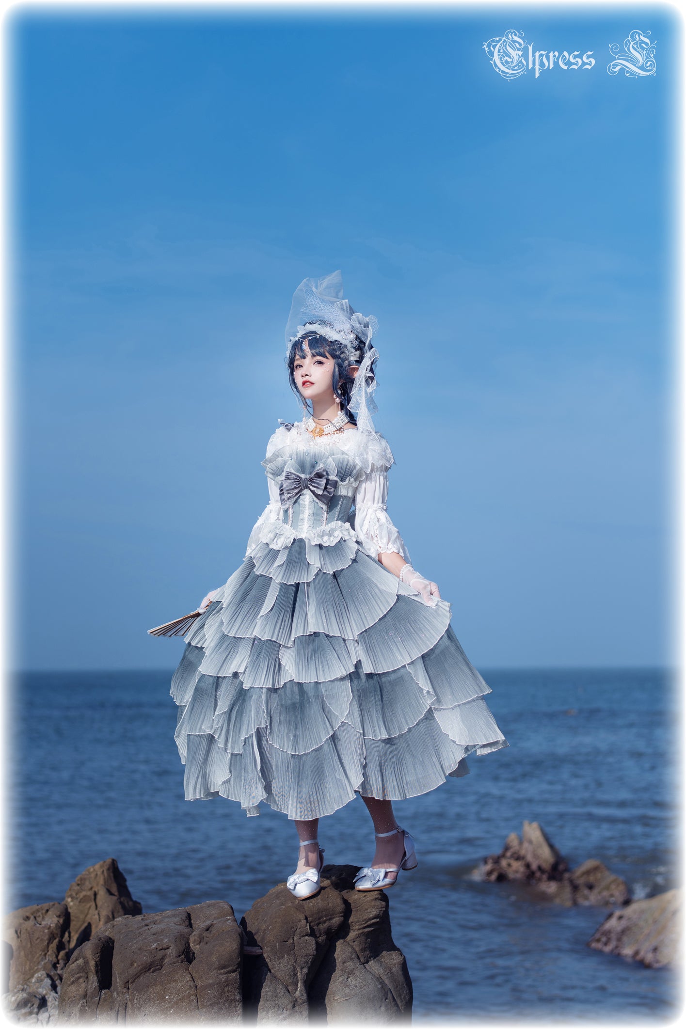 Elpress L - Fish Scale - Elegant Lolita JSK
