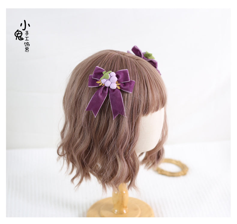 Xiaogui - Grapery Lolita Earring Necklace Lolita Accessory