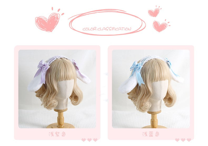 Xiaogui - Sweet Lolita Rabbit Ear KC Headband