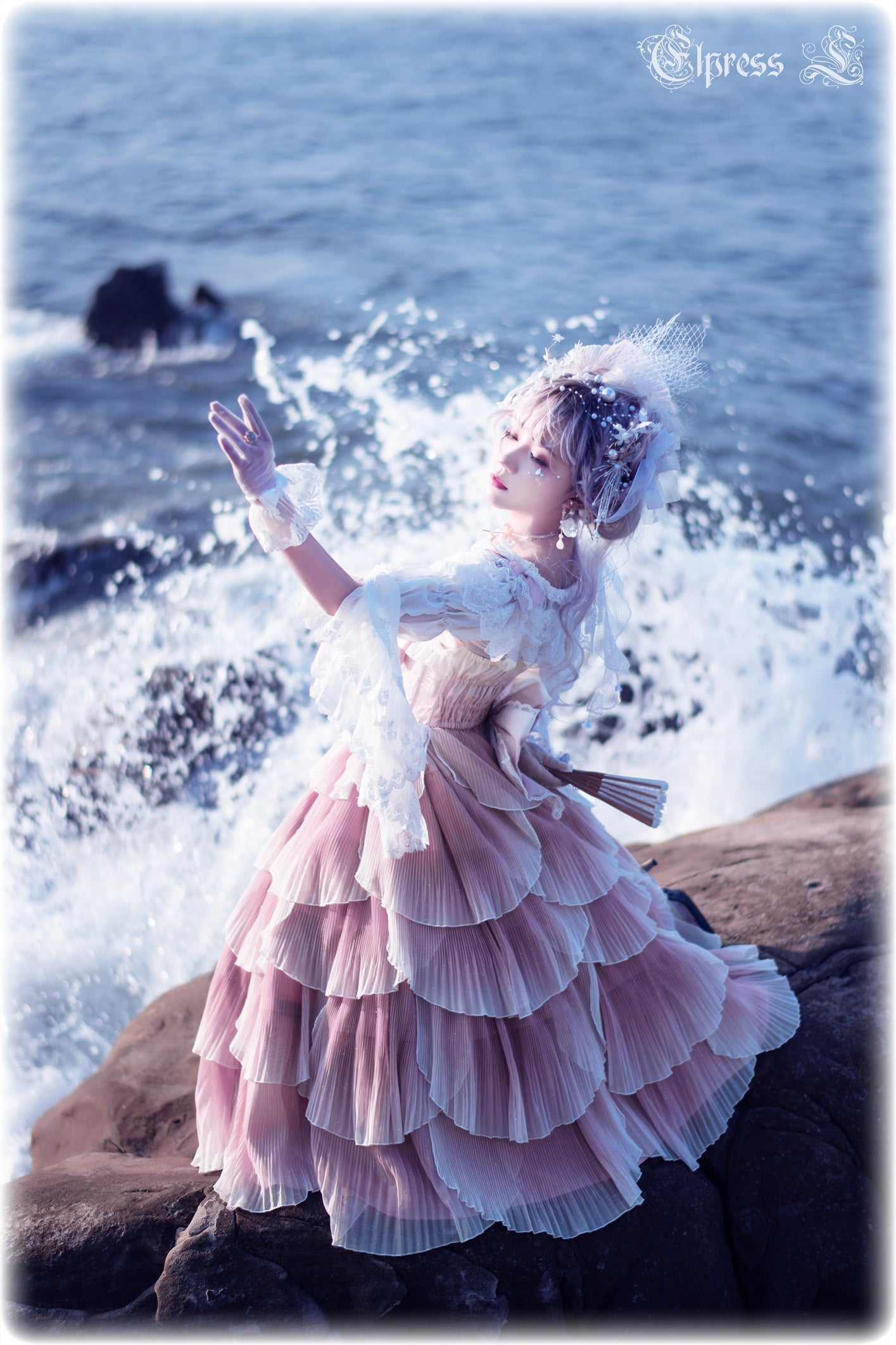 Elpress L - Fish Scale - Elegant Lolita JSK
