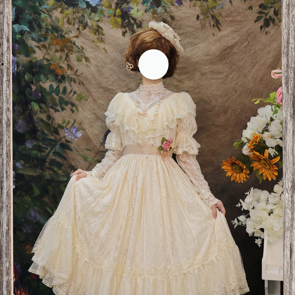 Miss Point - Woody Rose - Pure Color Lolita OP