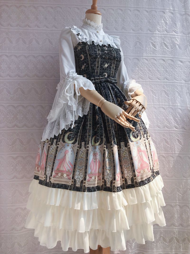 Yilia - Retro Lolita Princess Sleeve Blouse