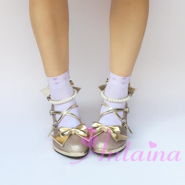 Antaina~Thin Heels Princess Lolita Shoes Size 33-36   