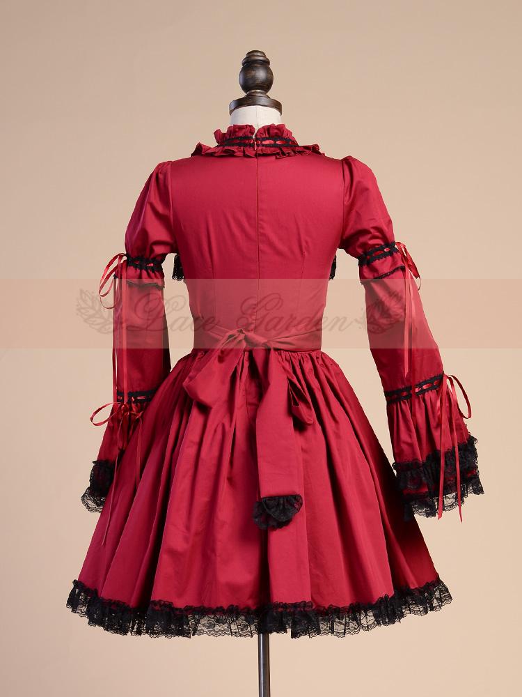 Lace Garden - Miss Rella - Vintage Retro Lolita OP Dress, Custom Sizes