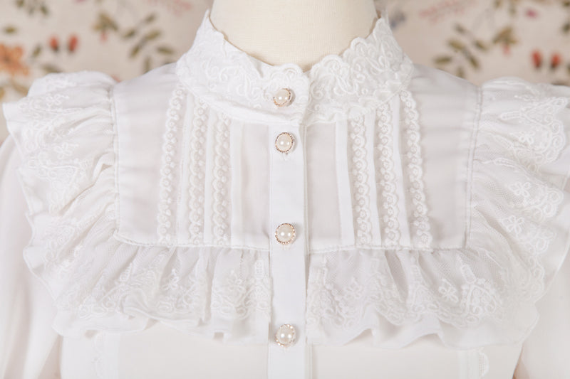 Yilia - Princess Sleeves Slim Lolita Blouse