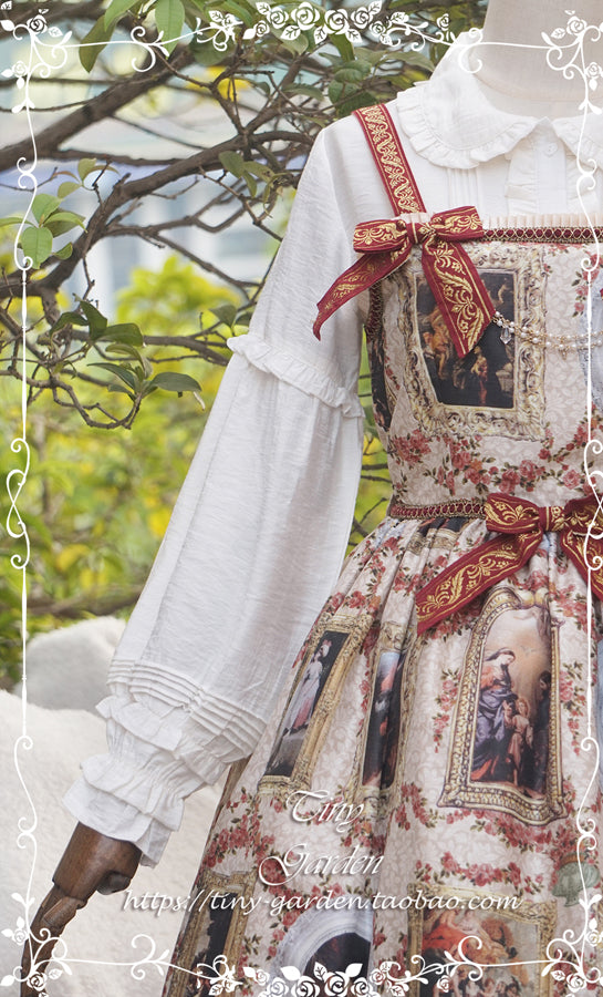 Tiny Garden - Ballade - Elegant Lolita Winter Doll Collar Shirt