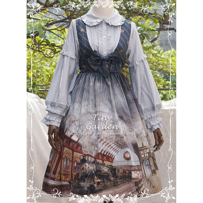 Tiny Garden - Ballade - Elegant Lolita Winter Doll Collar Shirt