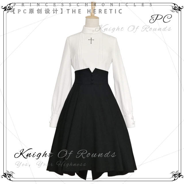 Princess Chronicles - The Heretic - High Waist Gothic Lolita SK S skirt only