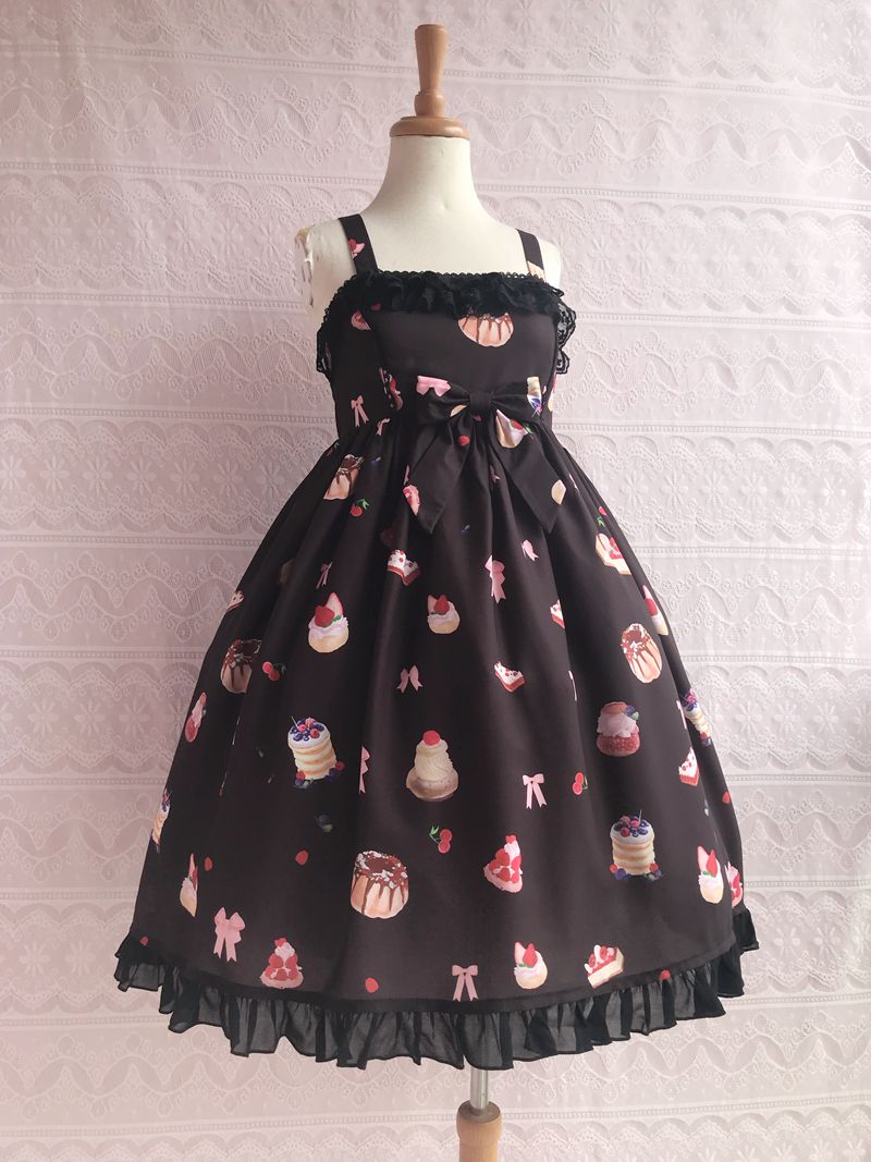 Yilia - Sweetheart Berry - Kawaii Lolita JSK Dress