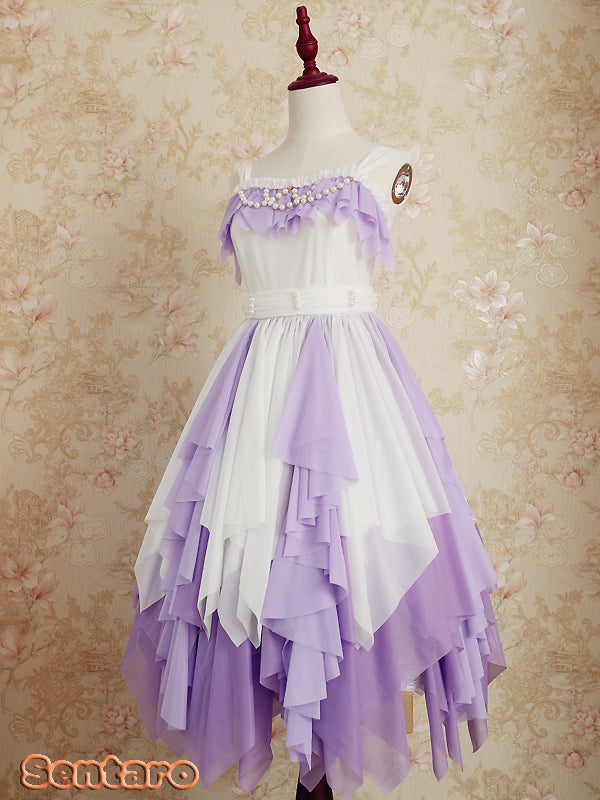 Sentaro - Little Whispers of Love - Multiple Colors Irregular Hem Lolita JSK 4122:16257