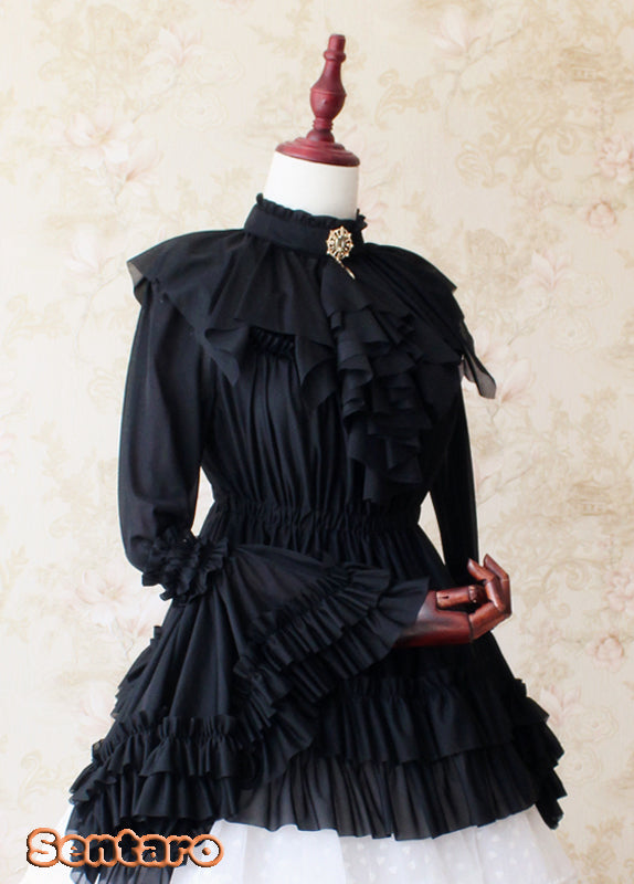 Sentaro - Shufrey - Classic Elegant Multicolor Lolita Blouse