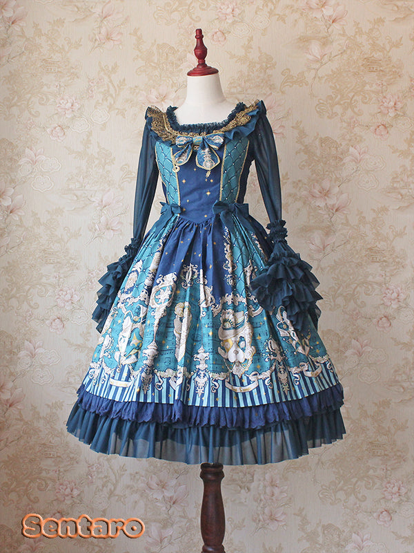 Sentaro~Shufrey~ Classic Elegant Multicolor Lolita Blouse 4120:16329
