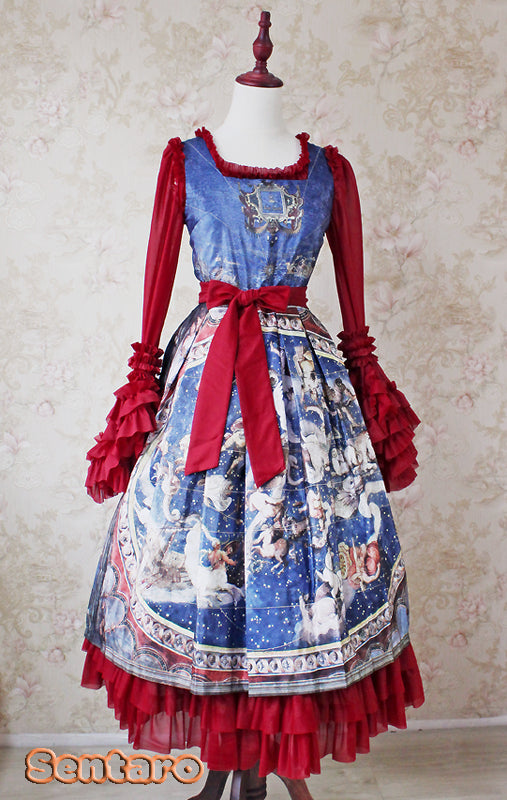 Sentaro~Shufrey~ Classic Elegant Multicolor Lolita Blouse 4120:16335