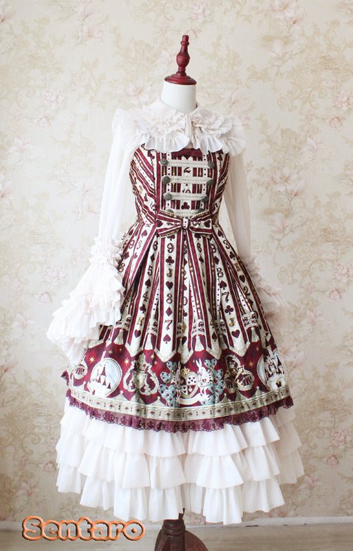 Sentaro - Shufrey - Classic Elegant Multicolor Lolita Blouse