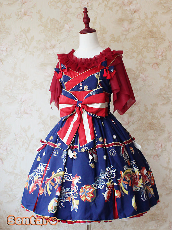 Sentaro - Butterfly Cookies - Summer Fly Sleeves Lolita Chiffon Blouse