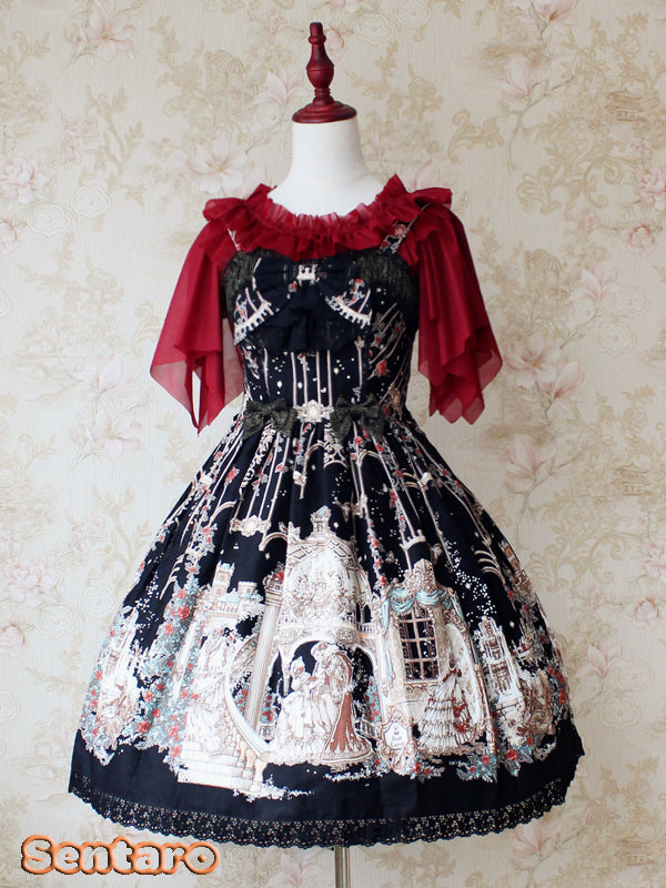 Sentaro - Butterfly Cookies - Summer Fly Sleeves Lolita Chiffon Blouse