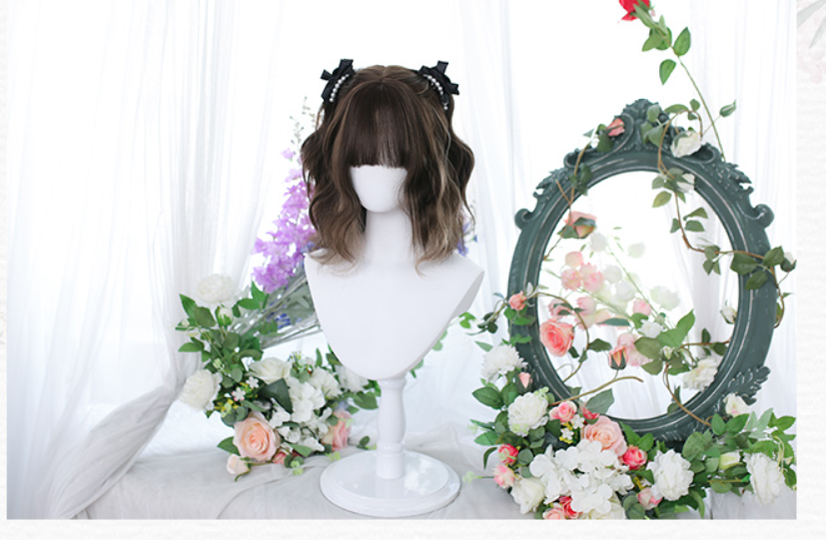 Dalao Home - Short Irregular Curly Lolita Wig