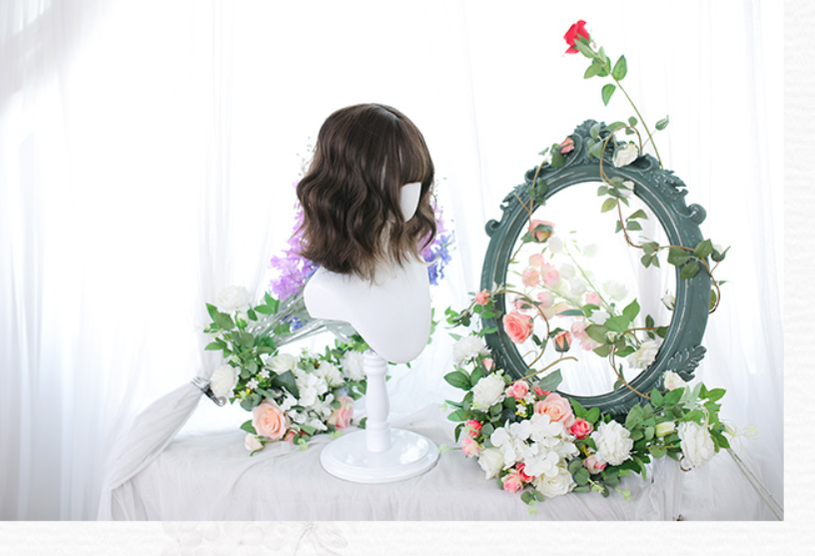 Dalao Home - Short Irregular Curly Lolita Wig