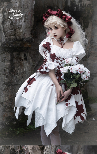 Sing a lullaby for you - Romeo - Halloween Gothic Lolita Blood Stained Lolita OP