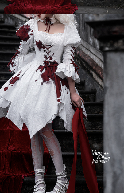 Sing a lullaby for you - Romeo - Halloween Gothic Lolita Blood Stained Lolita OP