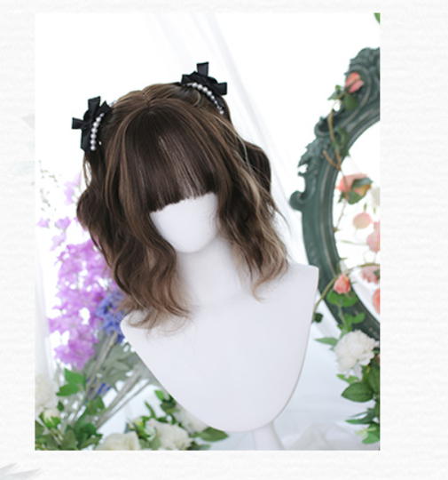 Dalao Home - Short Irregular Curly Lolita Wig