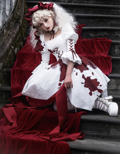 Sing a lullaby for you - Romeo - Halloween Gothic Lolita Blood Stained Lolita OP
