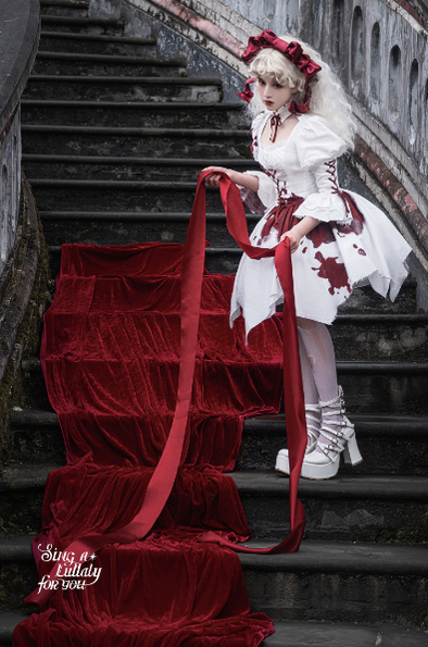 Sing a lullaby for you - Romeo - Halloween Gothic Lolita Blood Stained Lolita OP