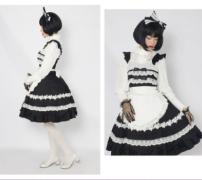 Magic Tea Party - Solid Color Lolita Casual Dress Floral Dress JSK
