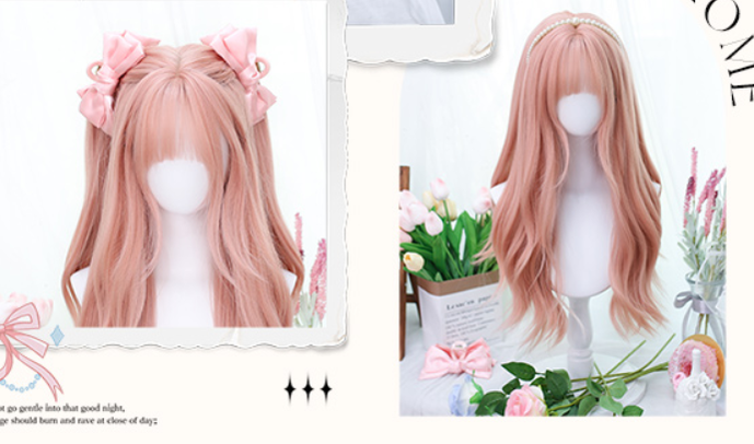 Dalao Home - Lover Letter - Summer Long Curly Lolita Wig