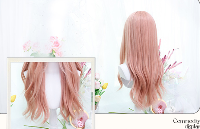 Dalao Home - Lover Letter - Summer Long Curly Lolita Wig