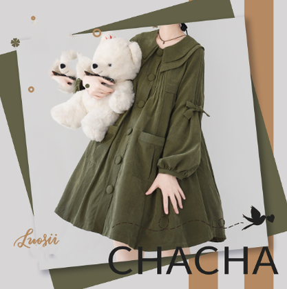 Forest Wardrobe - Country Lolita Warm Lovely Coat Multicolors