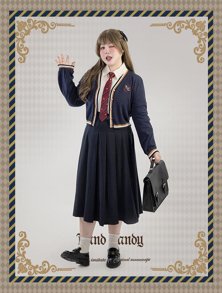 Yingtang - Plus Size Lolita JK Suit Royal College Vintage