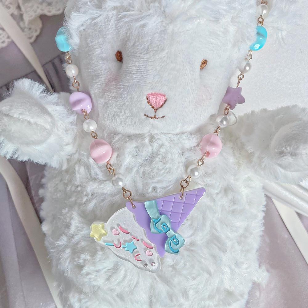 Halloween Alice - Halloween Ice Cream Sweet Short Necklace