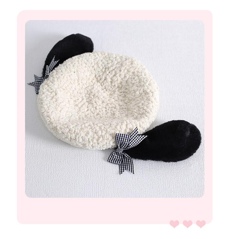 Xiaogui - Kawaii Pachocco Dog Ear Round Lolita Beret