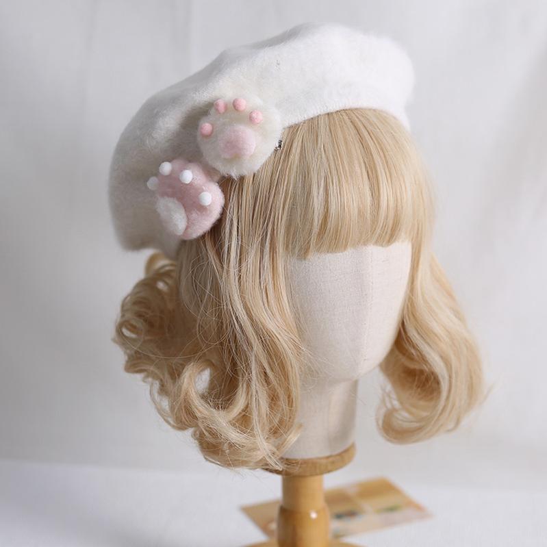 Xiaogui - J-Fashion Sweet Lolita Cat's Claws Kawaii Beret Hat