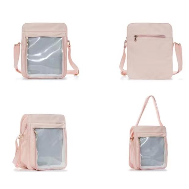 BerryQ - Casual Lolita Transparent Crossbody Ita Bag