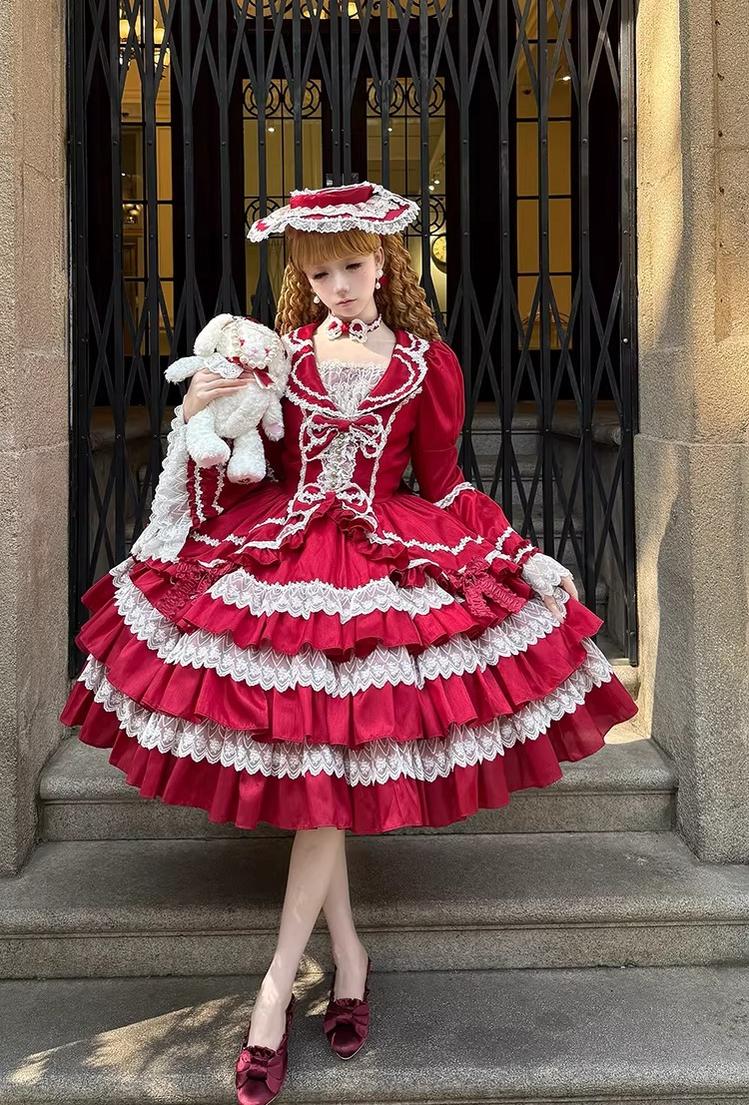 Eternal France Doll - Classic Lolita Doll-like OP Dress