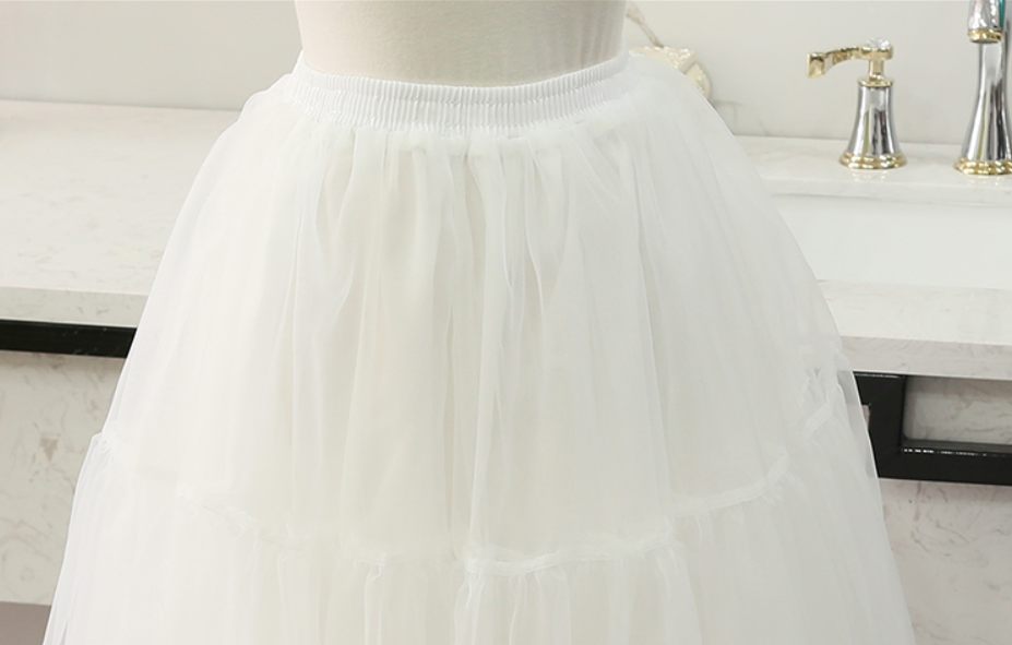 Manyiluo - Medium-length Boneless Lolita Petticoat