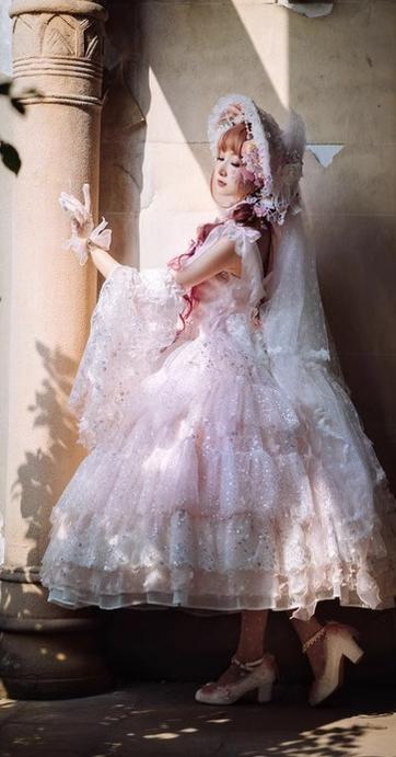 Cat Fair - Sakura Girl - Wedding Lolita Hair Accessories Bridal Hat Veil