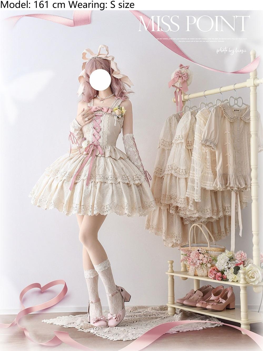 Classic Lolita Tiered Skirt Multi-layer Embroidered SK