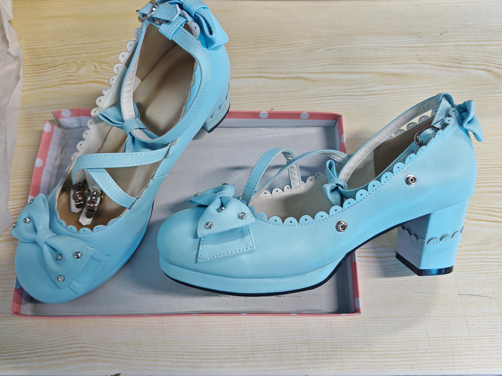 Sosic - Sweet Lolita High Heel Handmade Shoes (34 35 36 37 38 39 40 41 42) 12942:776895